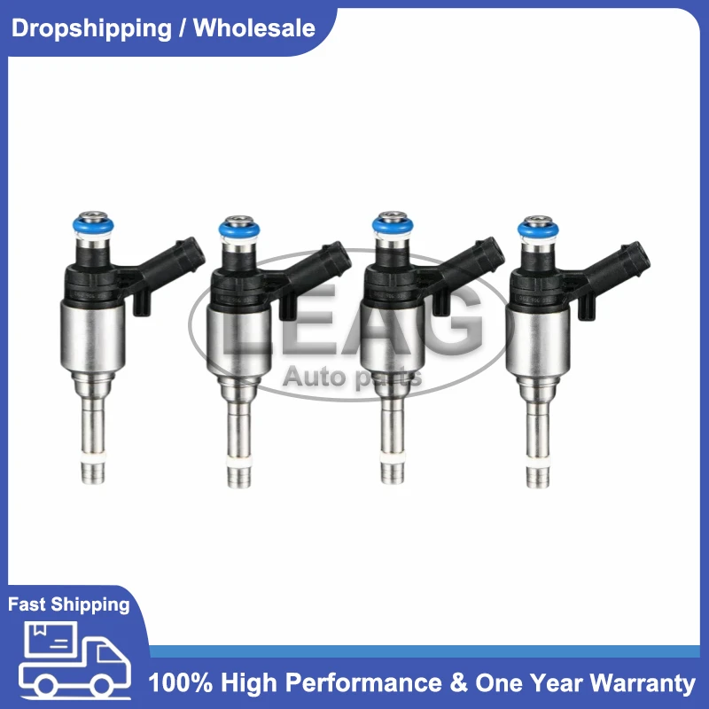 06H906036G 4PCS Fuel Injector for A4 A3 A5 TT T5 Eos CC Beetle CC EOS Passat Cc Tiguan Jetta 06H906036H 0261500076 0261500162