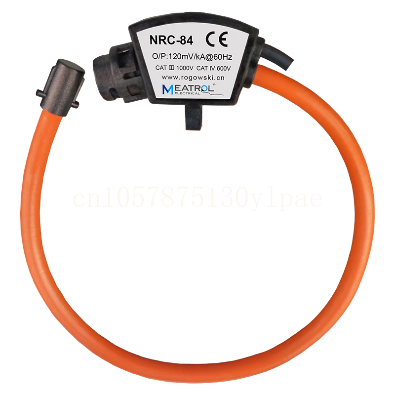 Waterproof NRC Series Rogowski Coil Current Transformer IP67 High Precision Can Be Customized