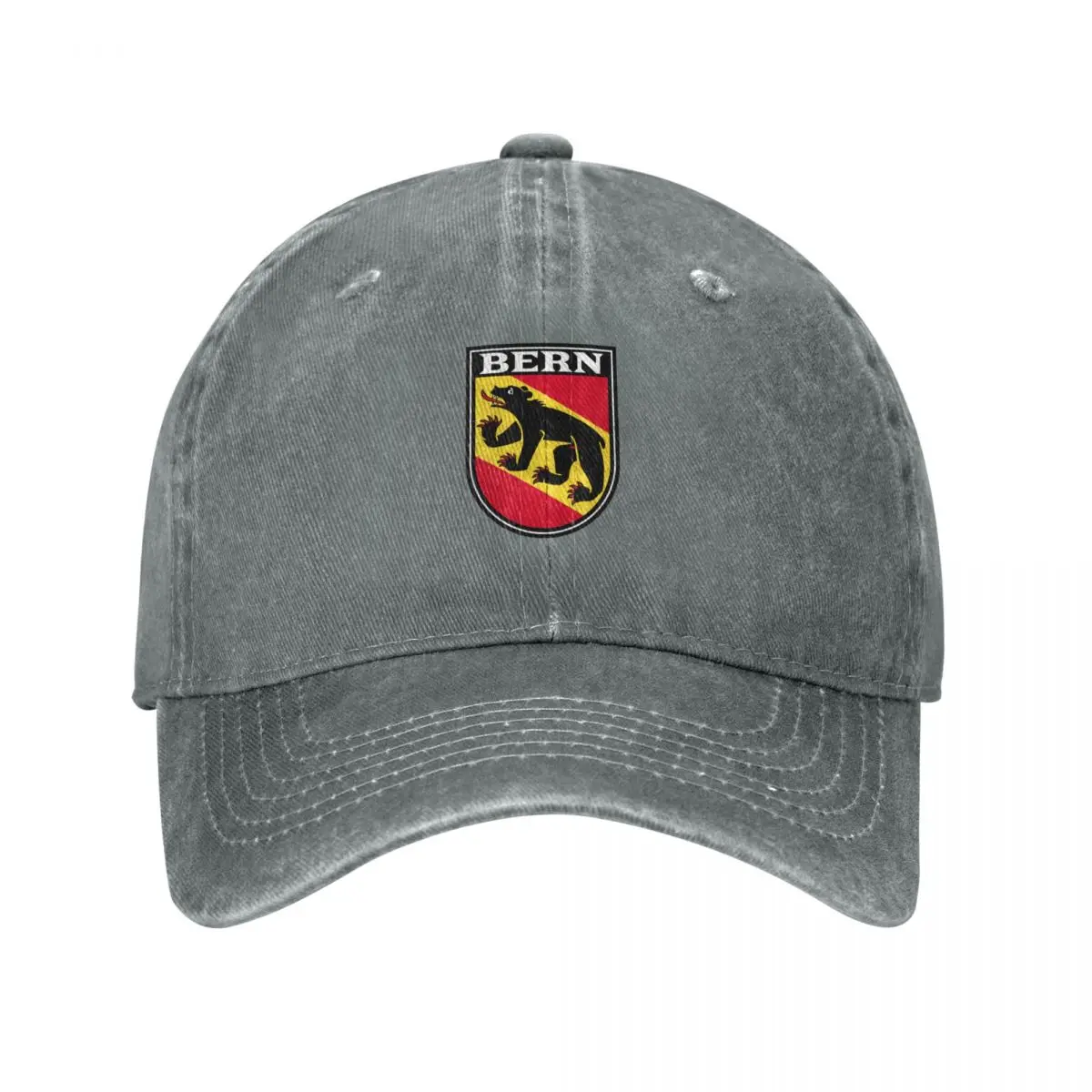 

Canton of Bern Coat of Arms - Switzerland Badge Baseball Cap black Golf Wear Hat Man Luxury Men Golf Wear Women's