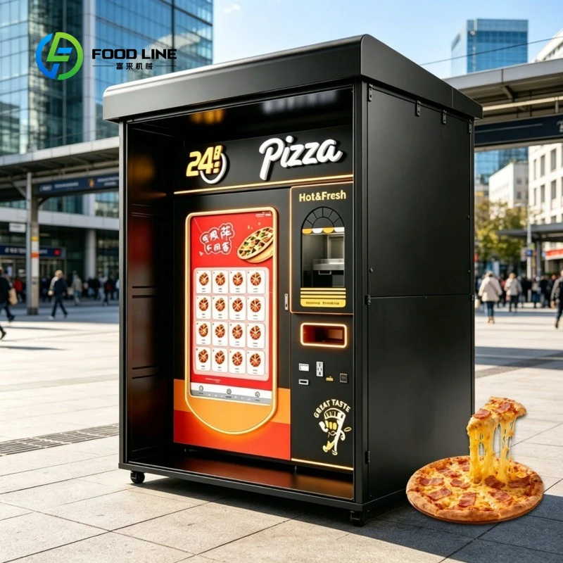 Manufacturer Custom Small Smart Self Sale Innovative Products Pizza Vending Machine