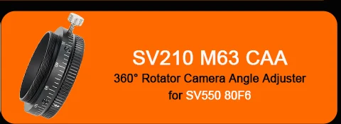 Svbony SV550 80mm APO Astronomisches Teleskop Refraktor OTA Set für Sonnenbeobachtung, Tiefenbeobachtung, Astrophotografie und Visuelle Beobachtung – Detail 16