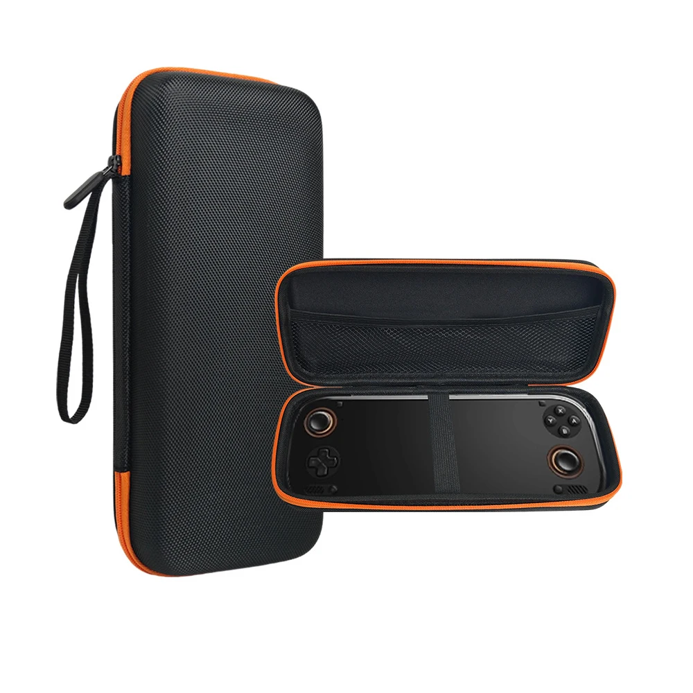 

for Retroid Pocket 6 Console Handheld Carry Case for Pocket FIT 8 Elite for Odin 3 Game Console Portable Organizer Bag Black