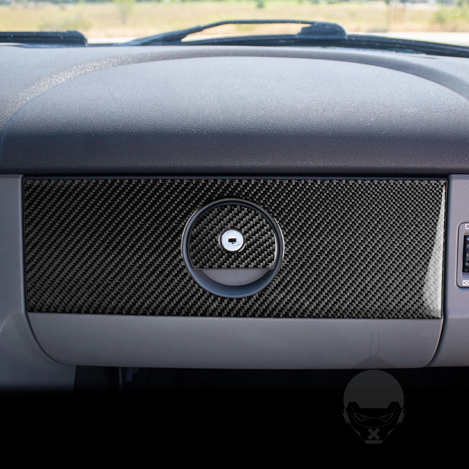 For Chrysler Crossfire 2003-2008 Real Carbon Fiber Stickers Central Radio AC CD Gear Shift Door Panel Car Accessories Decorative view 4