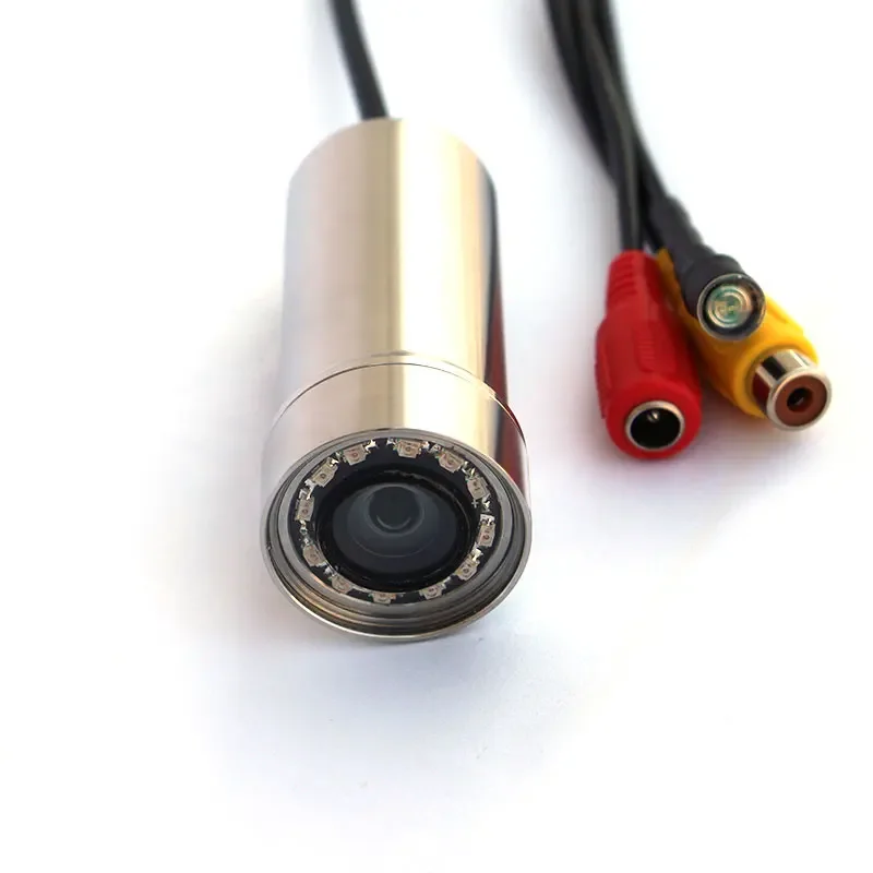 

Cheap Price full AHD 2MP Stainless Steel Underwater LED Camera 1080P W/ Max 150m Length for option