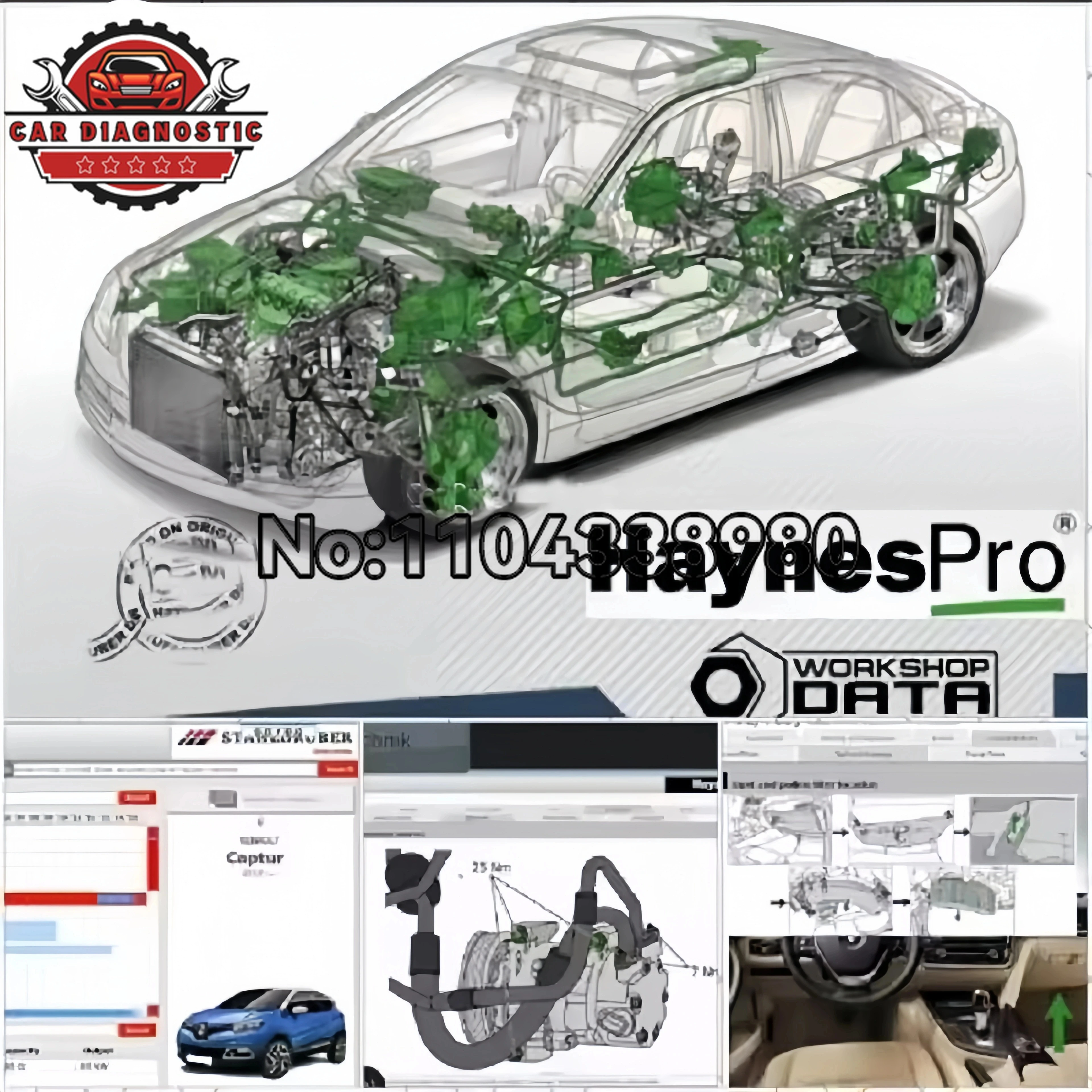 2025 Latest Auto Data 3.45 Car Software + vivid HAYNES PRO 2018 AtrissStakis Technik Workshop DATA Multi languages Windows 10