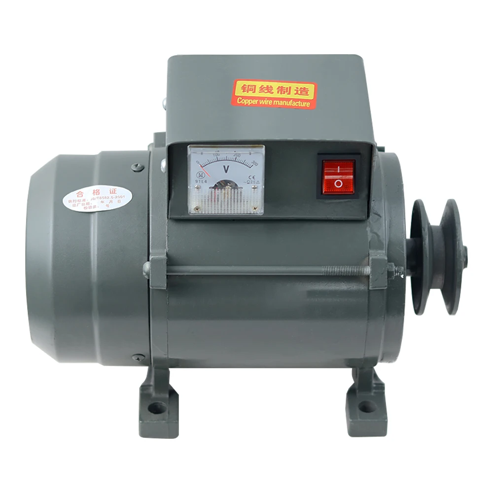 220V Permanent Magnet Brushless Generator 50Hz Voltage Stabilizer Excitation Pure Copper Wire for Stable Power Supply