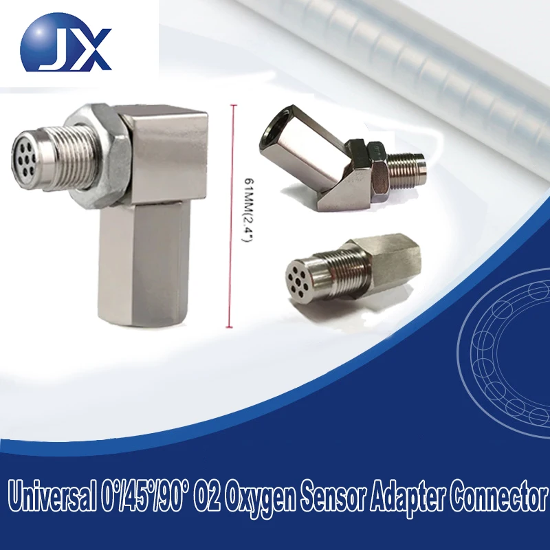 

Прочный 0 ° /45 ° /90 ° Универсальный разъем адаптера датчика кислорода M18X1, 5-резьбовый, многоугольный, для длительного использования