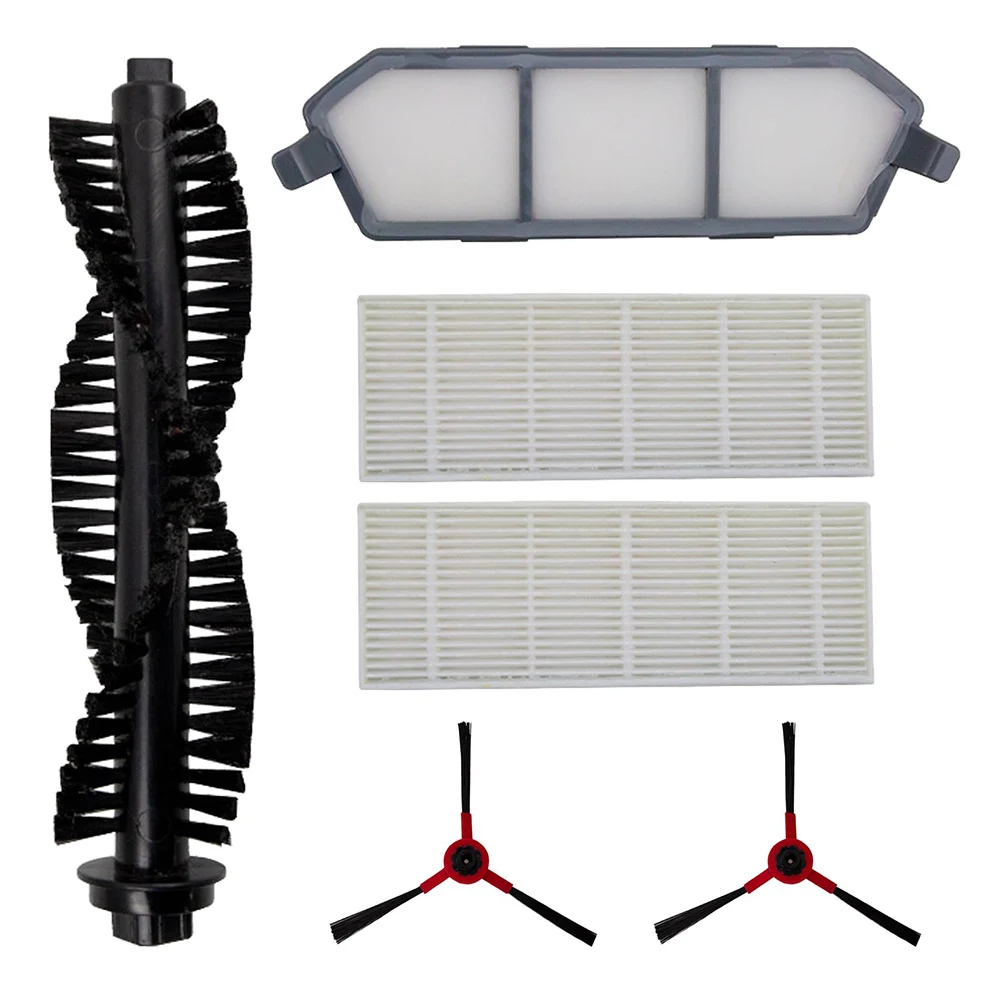 

1set Roller Side Brushes For P10 Robotic Vacuum Cleaner Replacement Accessories Roller Main Brush Side Brush Filter Cleaning Kit