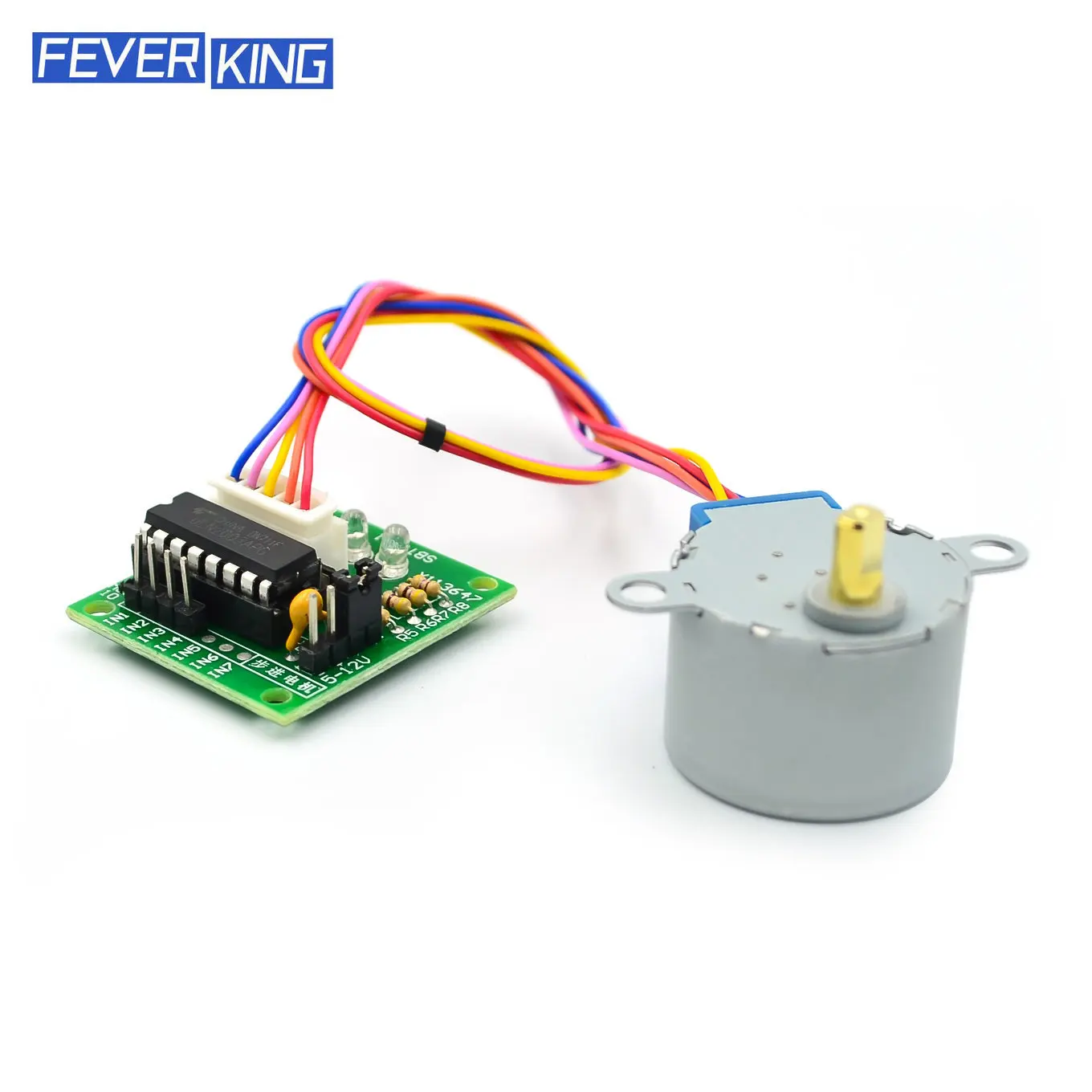 5V Stepper Motor 28BYJ-48 + ULN2003 Driver Test Module for Arduino,Micro Mini Electric Step Motor for PIC 51 AVR