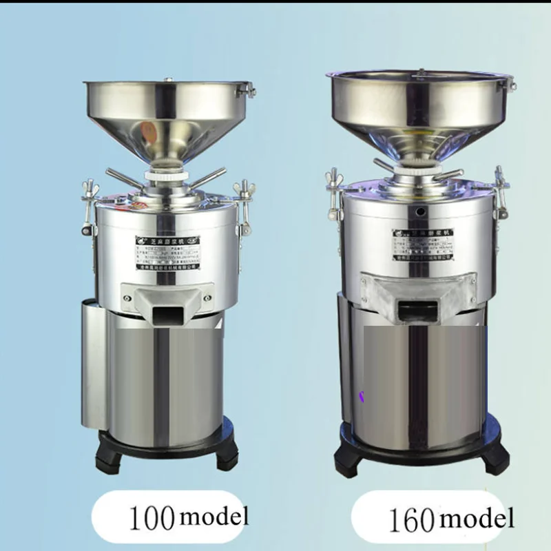 Hot Selling Peanut Butter Machine Commercial Sesame Sauce Grinder Sesame Tahini Machine for Sale