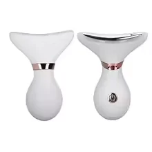 

Face Neck Wrinkle Removal Machine Neck Vibration Massager 3 Color Lights Remove Wrinkles Skin Rejuvenation Beauty Device