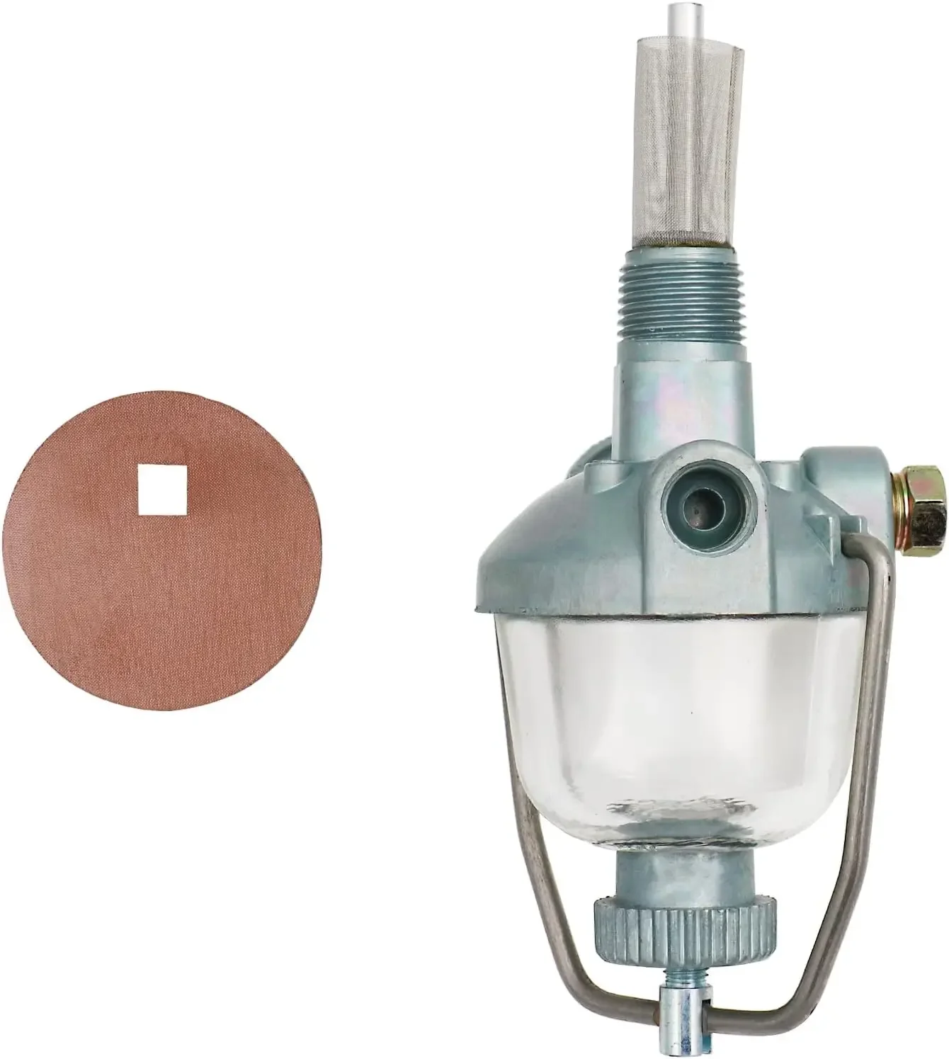 Recipiente de Sedimentos de Combustible para Tractores Ford 8N 9N 2N NAA Jubilee, Repuestos para Tractores Massey Ferguson TE20 TO20 TO30 TO35 MF