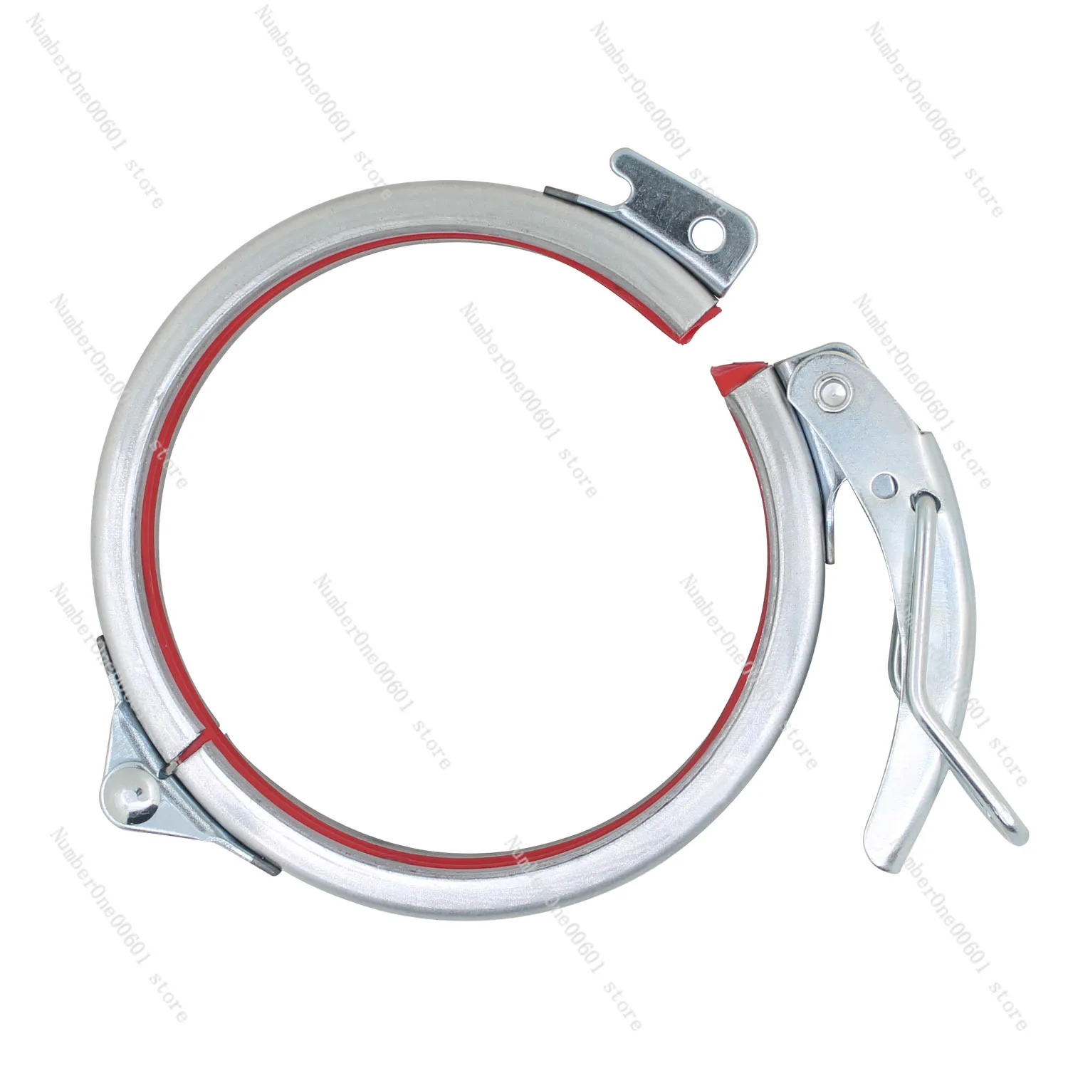 Hose Clamp Quick Release Hose Clamp Clamp Ring SS/Galvanized 80-400mm Diameter Adjustable