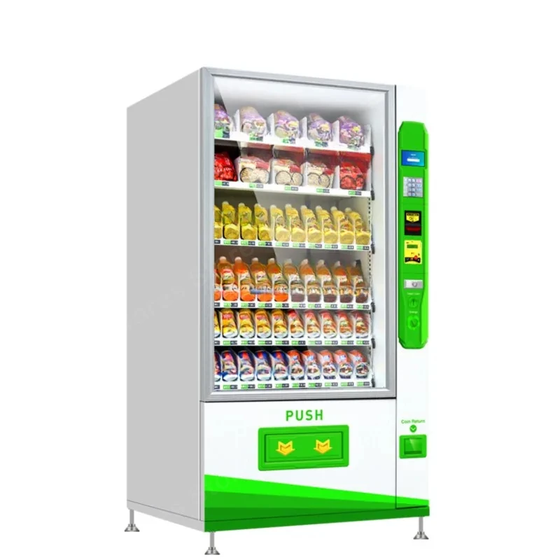 2024 Best Seller Multifunction 5 Inches LCD Screen Food And Snack Combo Vending Machine