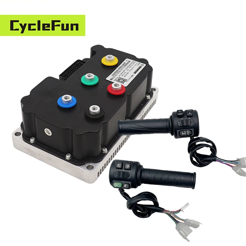 

2.4KW-4KW FarDriver ND72360 190A Peak Phase 360A BLDC Controller With T08 Throttle And Bluetooth For Electic Motorcycles Scooter