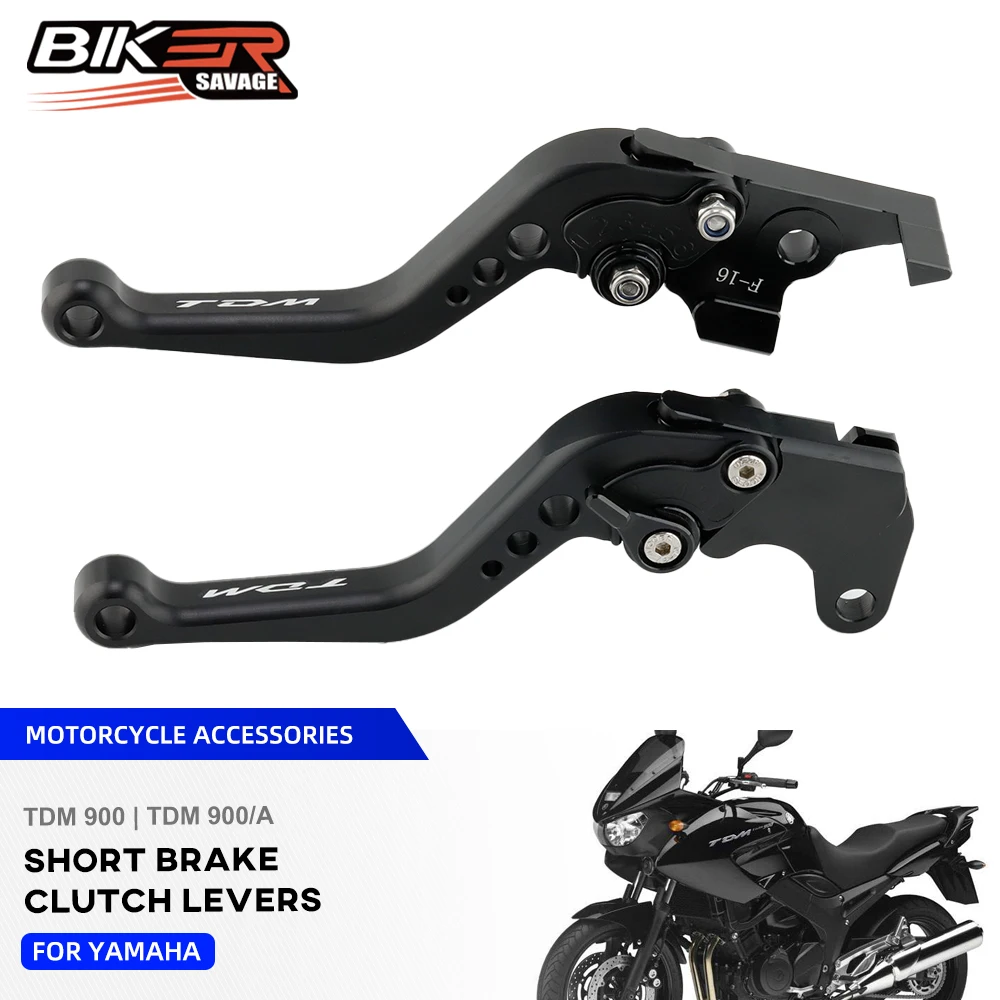 

Для Yamaha TDM 900/A тормозные рычаги сцепления TDM 900 2002-2015 аксессуары для мотоциклов регулируемые короткие передние тормозные ручки сцепления