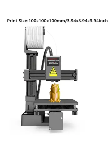 EasyThreed 3D Printer  Entry Level  Compatible with PLA TPU 1.75mm Filament  include Power Adaptor.