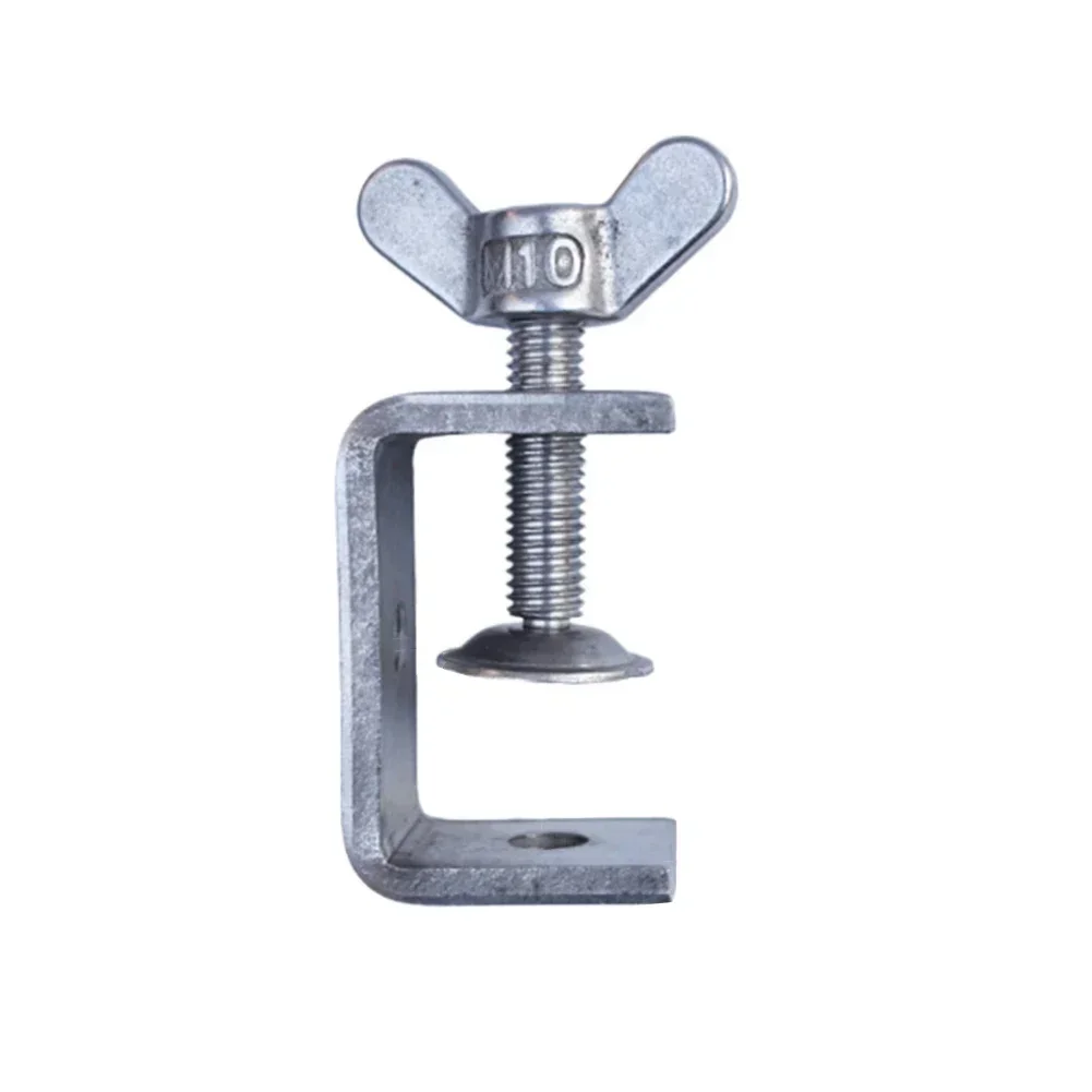 Stainless Steel C Clamps Jaw Small Desk Clamp Rust Proof Resistant For Welding And Construction Works