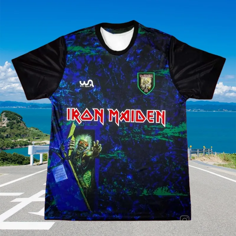 

2025-26 New Retro Fashion 3D Printed Japanese Street Round Neck Short Sleeve Breathable Quick Drying Loose Comfortable T-shirt