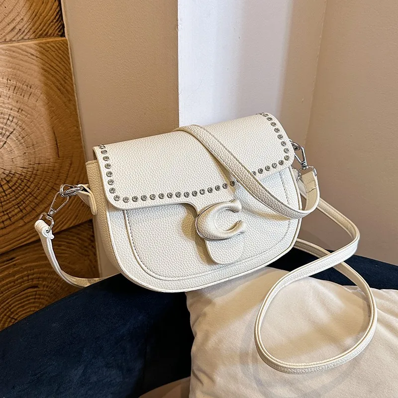Vintage Classic Designer Paris Diaper Bag Best Superstar Show Leather Square Satchels Textured Original Trendy Letter Logo