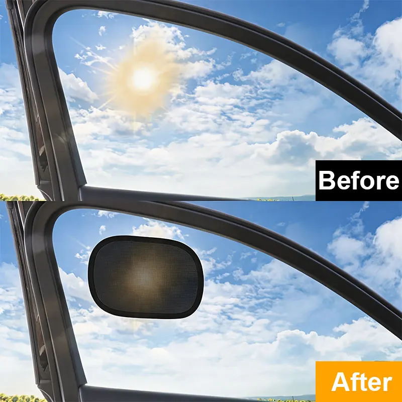 Mini Sommer Auto-Fenster-Sonnenschutz Statische Folie Spurlos Universeller Auto-Sonnenschutz für den Sommer Sonnenschutz Isolierung 1 Stück – Detail 6