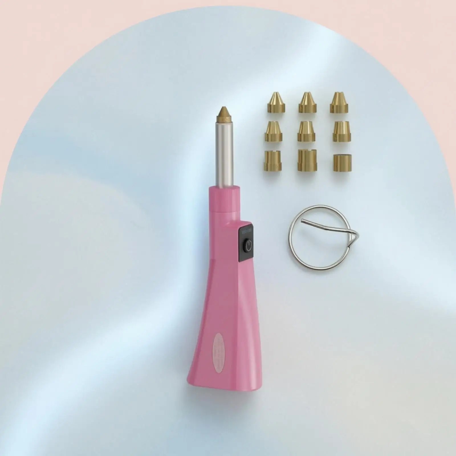 Hot Rhinestone Tool 110-220V Dual Electrical Potential Rhinestone Kit with Interchangeable Tips Compact for Clothing