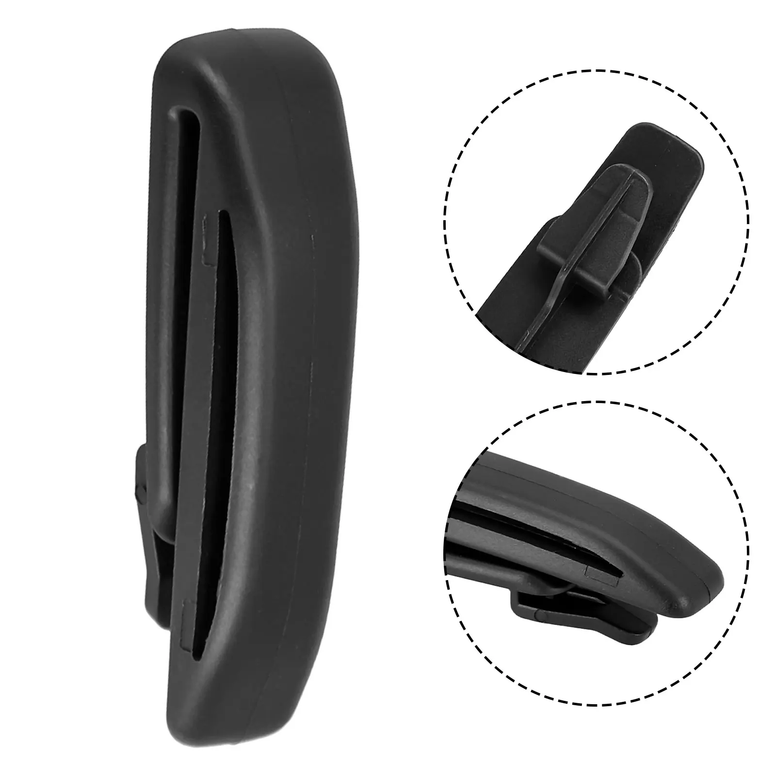 Black Abs 3rd Row Seating Belt Clip For Mazda 5 CX9 2007-2015 OEM Number C23568AD2A02 Replacement Car Accessories