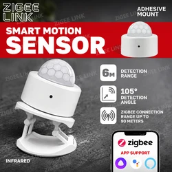Zigbee PIR Motion Sensor Human Body Infrared Detector Home Security Alarm Movement Detection Sensor Works With Smart Life