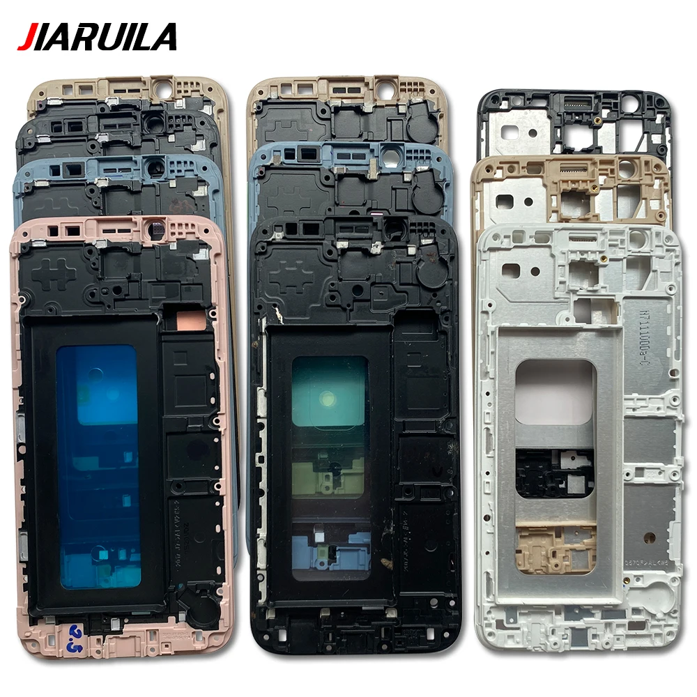 New For Samsung J5 J7 2017 J530 J730 J5 J7 Prime G570 G610 Housing Middle Frame Bezel Middle Replacement Parts Middle Frame