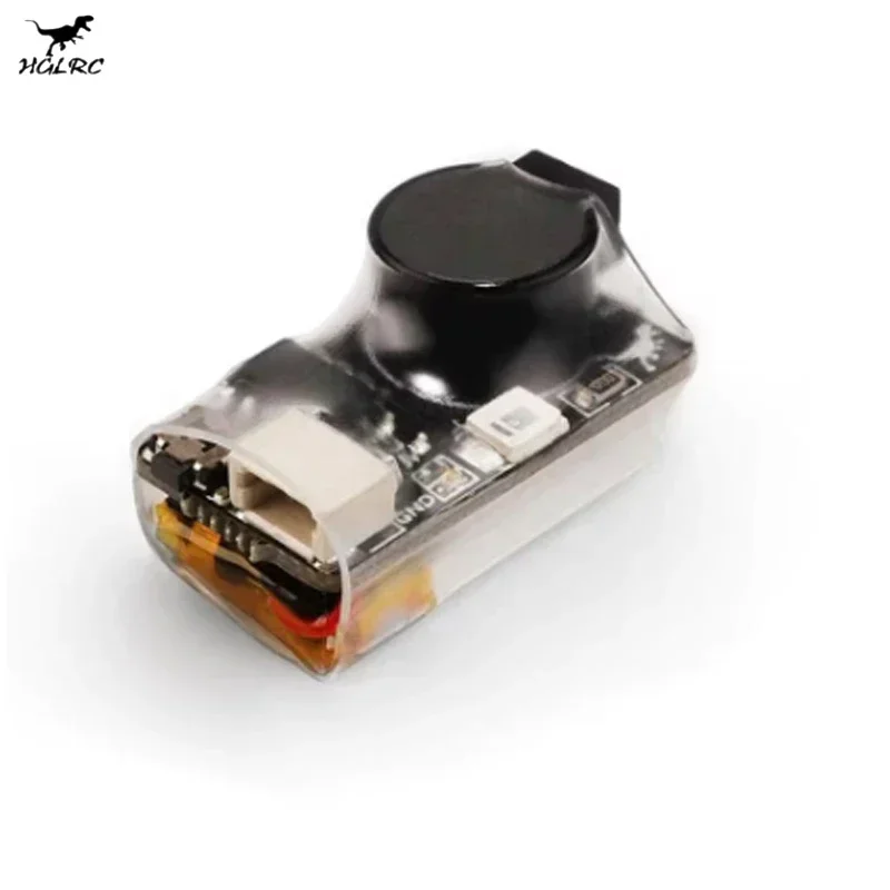 HGLRC Soter FPV Drone Buzzer 5V 100DB LED Встроенный аккумулятор 22X12X12 мм для радиоуправляемой модели самолета FPV Racing Drones DIY Запчасти