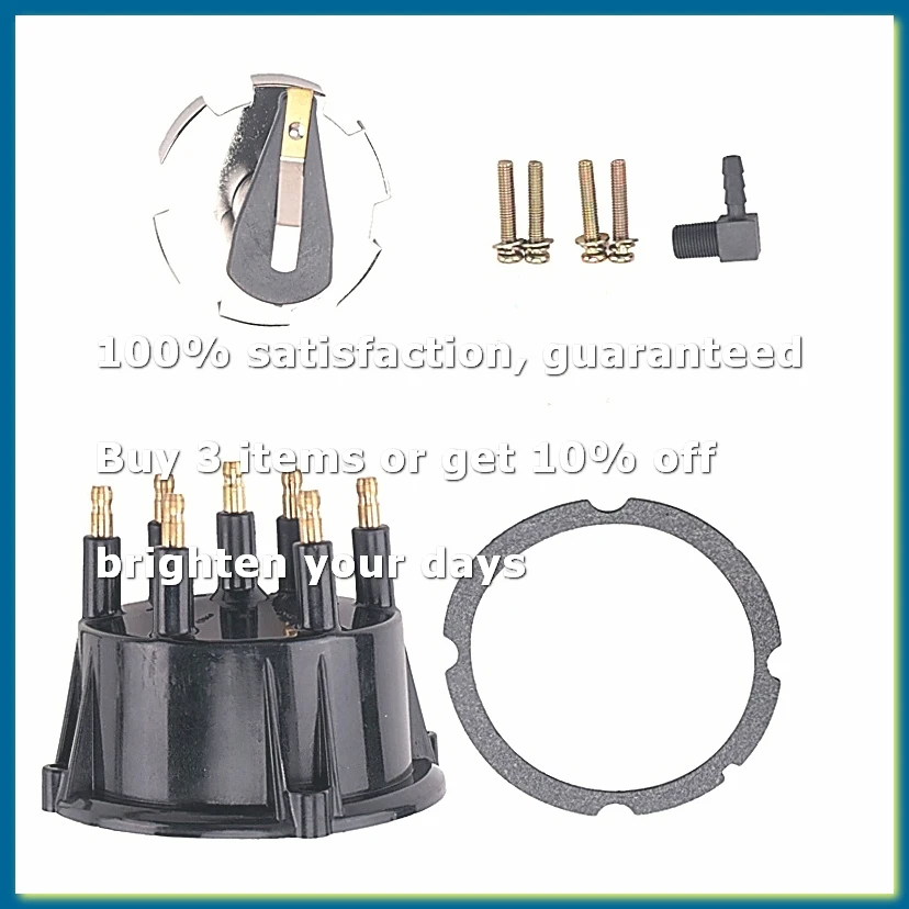 Distributor Cap&Rotor Kit Ignition 815407Q5,815407A2 for V6 4.3 6 Cylinders