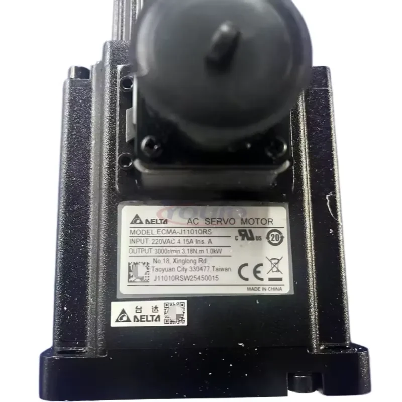 for Delta ECMA-J11010RS Servo Motor 1kW 3000RPM 200V High Precision A2 Series Industrial AC Servo Motor for Motion Control