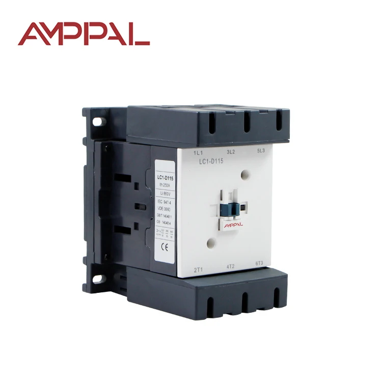 

3-Pole 410 Amp AC Magnetic Electrical Contactor 230VAC 380VAC 440VAC with 380V Coil for 3 Phase Operation