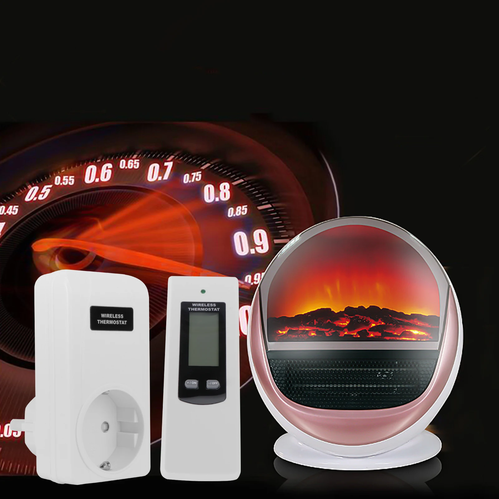 

Wireless Temperature Control Socket Controller for Home Programmable Thermostat