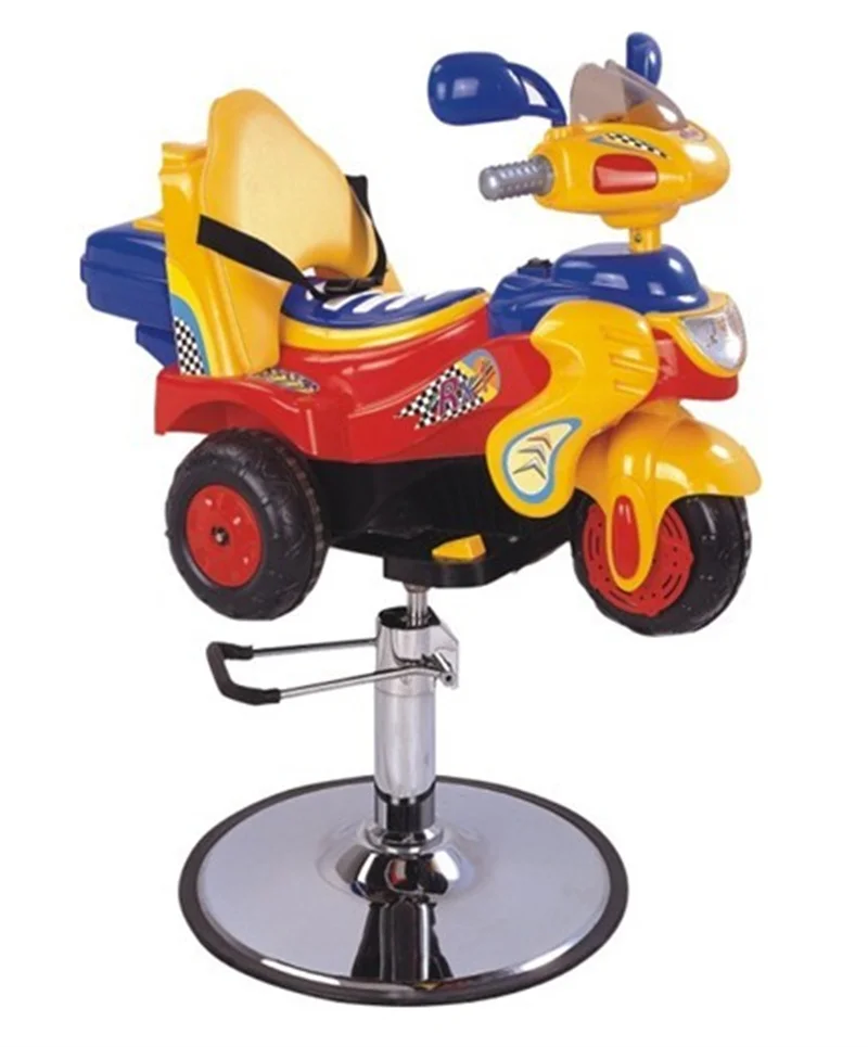 Durable Children's Stylish Barber Chair For Hair Salons And Salon Car Kids Scooter Chair For Living Room And Barber Shops