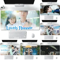 Coreano Tv Lovely Runner Byeon Woo-seok Mousepad Computer Laptop Gamer Pad accessori da gioco per PC tappetini da scrivania