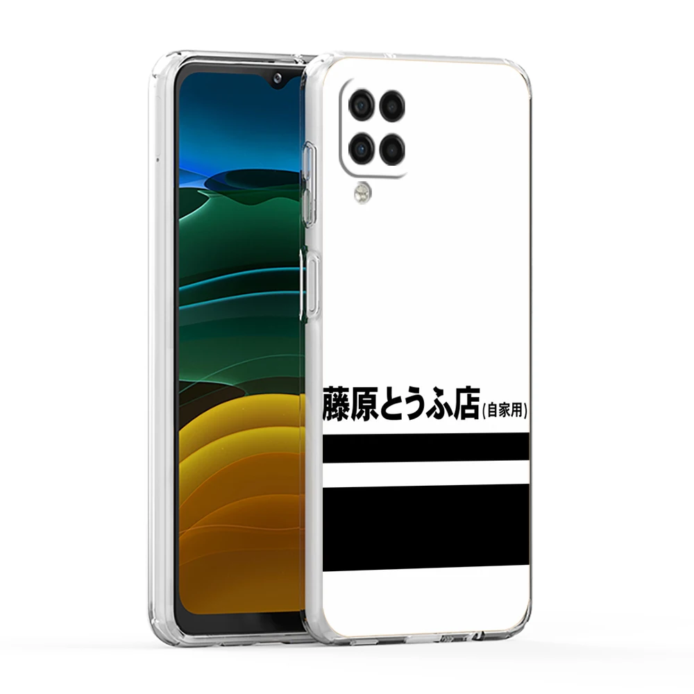 غطاء ناعم لهاتف سامسونج جالاكسي A17 A25 A23 A22 A52S A52 A55 A72 A51 A71 A31 A13 A07 5G حافظة هاتف شفافة أولي D AE86 حقائب