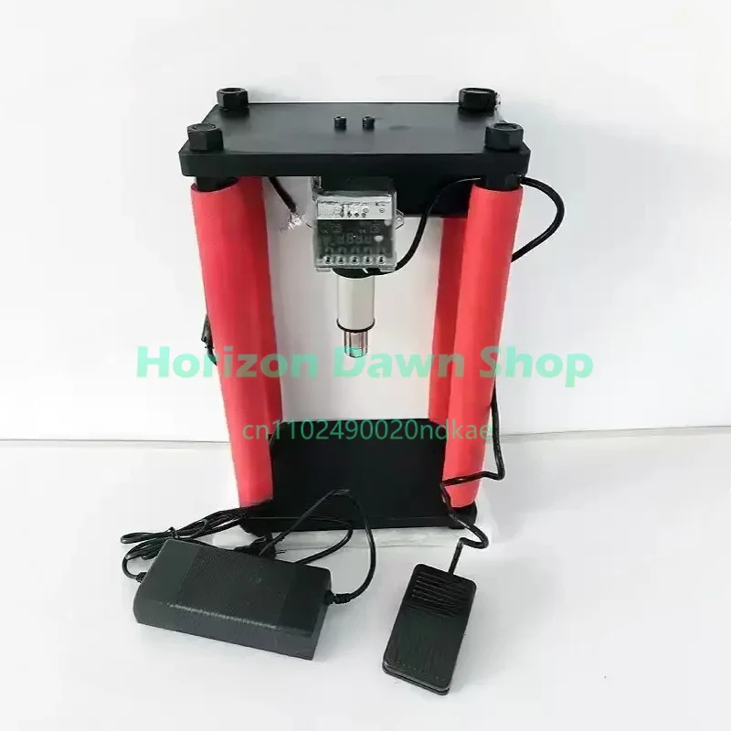 DIY four-column electric silent press 220V desktop hydraulic press can press lead bearings