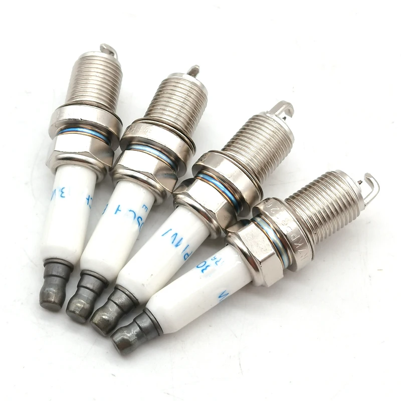 4Pcs Genuine Iridium Spark Plug For BMW 1 3 5 6 7 Series X1 X5 E87 E88 E82 E90 E93 E92 E60 E64 E63 E66 E84 E53 E70 12122158252