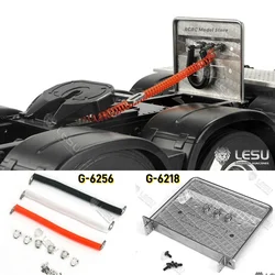 LESU 1/14 RC Truck Gas Pipe G-6256 And Pipe Stand Bracket G-6218 For Tamiya 1 14 RC Model Truck 770S FH16 TGX Parts Accessories