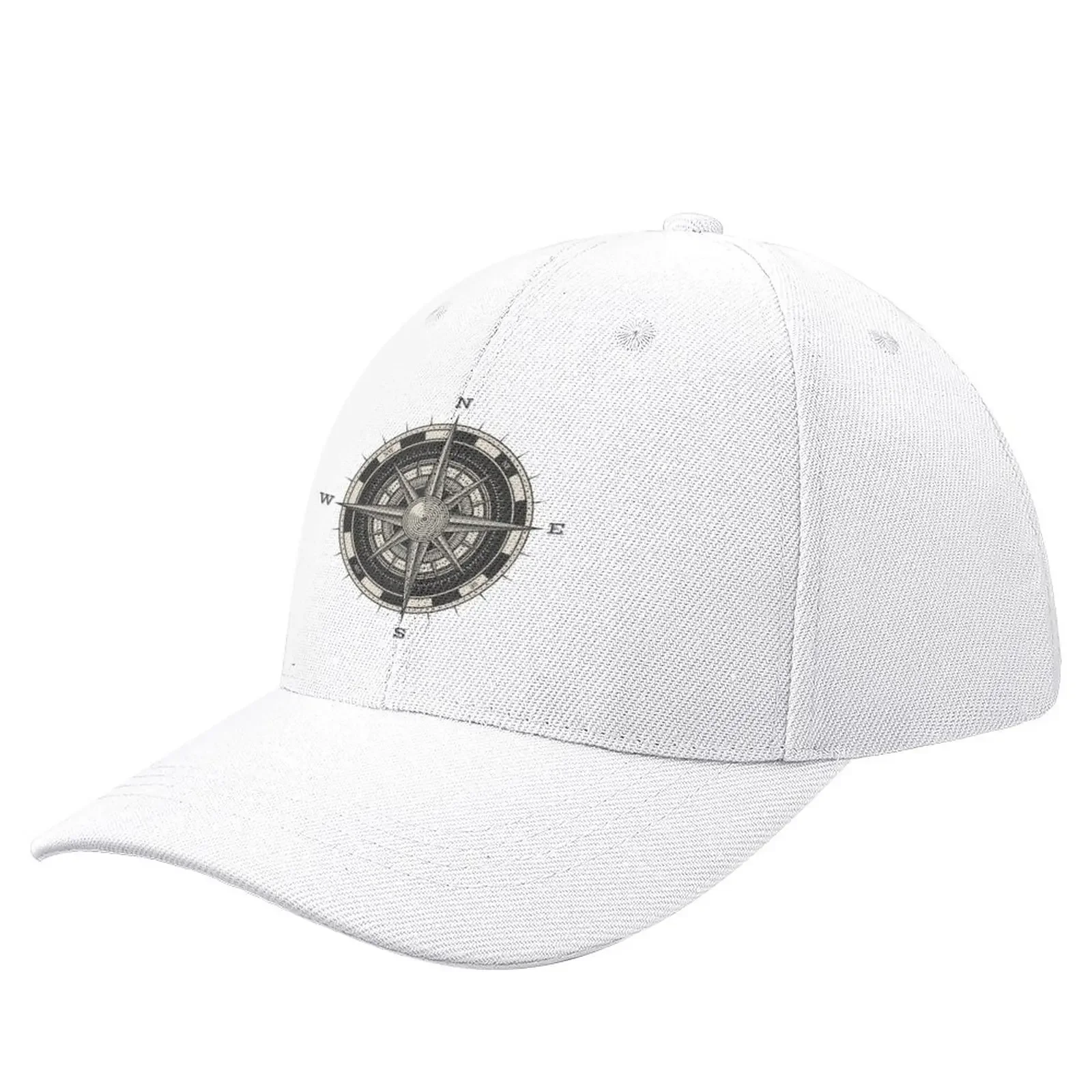 

Antique Style Compass Rose Baseball Cap funny hat Gentleman Hat Hat Man Women'S