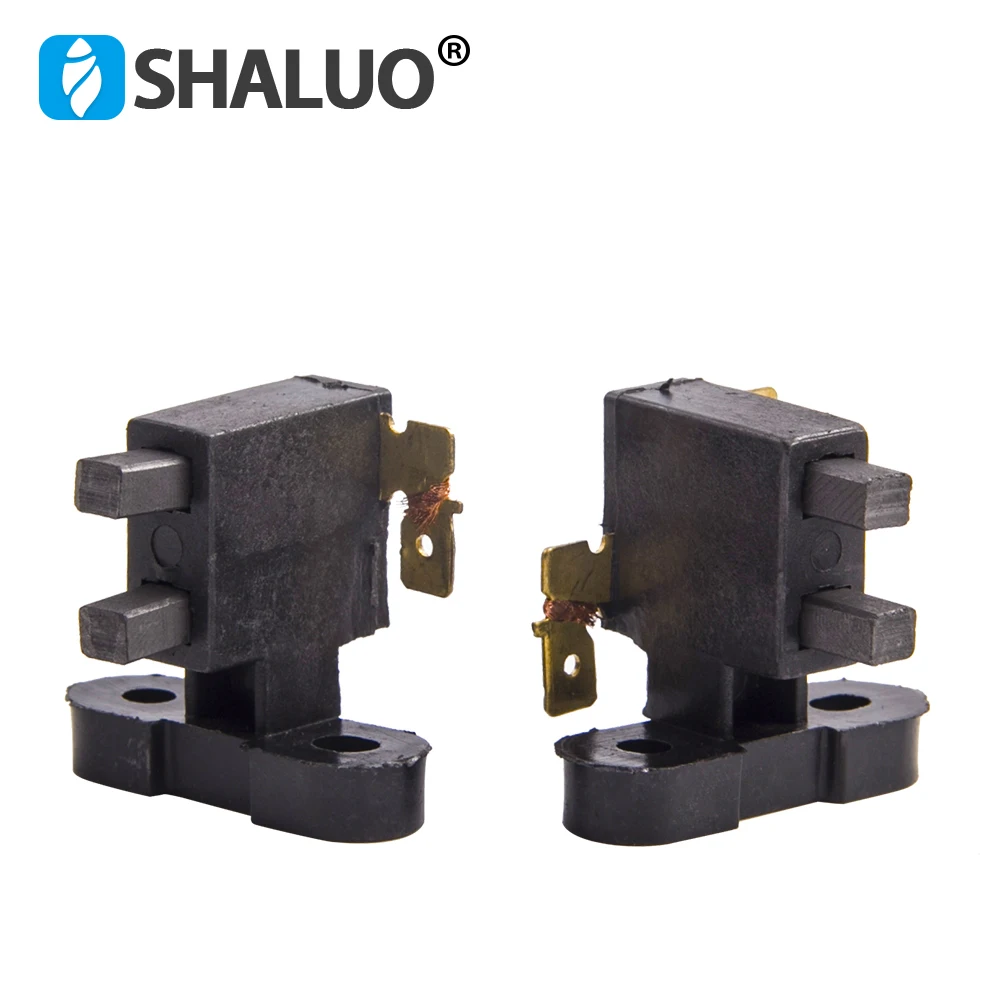 10pcs/lot Gasoline Generator Carbon Brush Holder 2KW 3KW GX160 5KW 8KW GX390 Electric Engine Motor Generator Accessories Parts