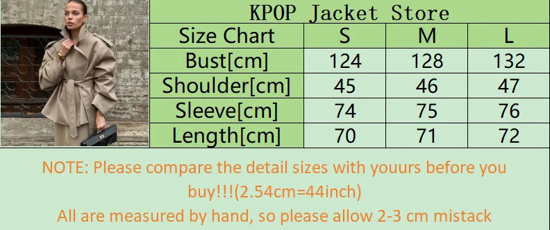 Elegant Lace Up Solid Overcoat Women Chiclapel Collar Button Full Sleeve Loose Coat Autumn Female Street New Oversize Outerwear 8 Sf1106ef1ffc34e41a904d0b78cb3498dD