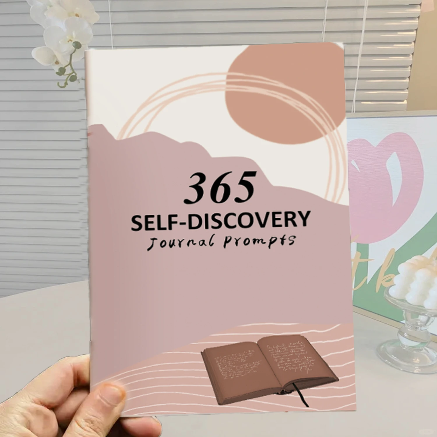 365Self-Discovery Prompts Journal,365Questions,A 365day journal Prompts for self-exploration/Self-Discovery,healing,reflection.