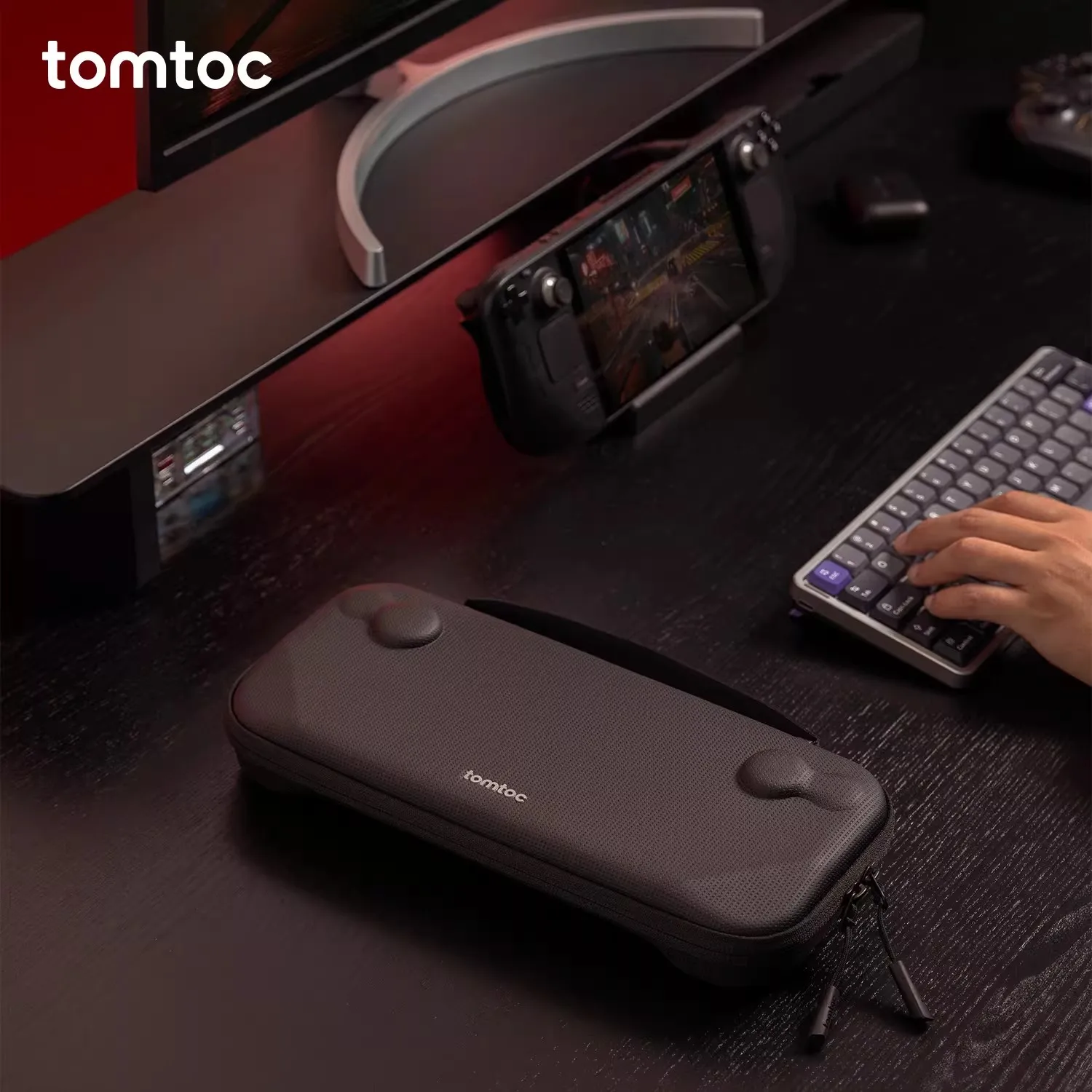 Tomtoc storage bag protective case suitable for SteamDeck