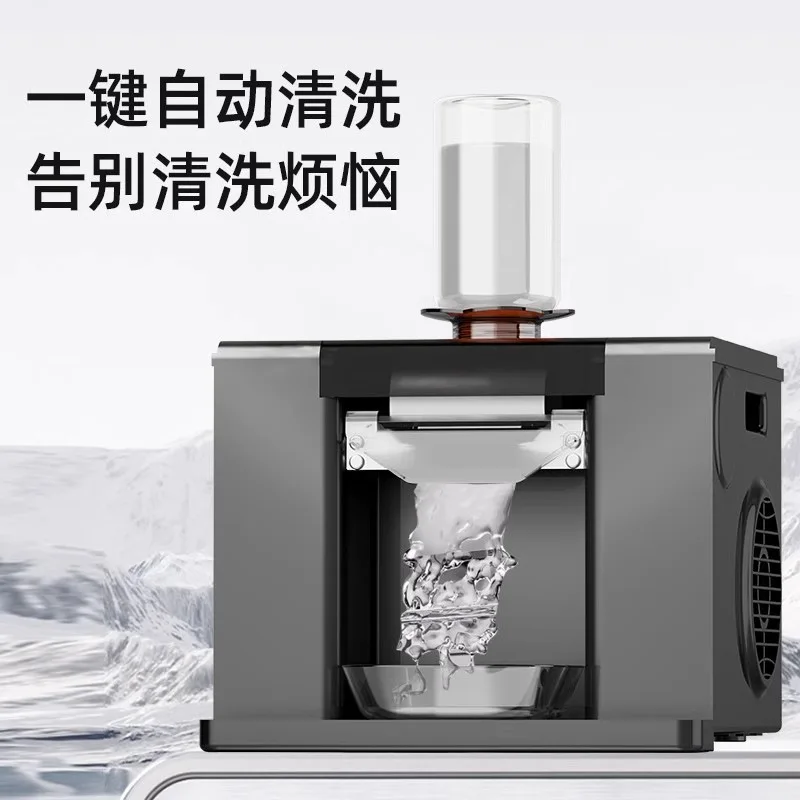 Multifunctional Commercial Snowflake Ice Machine Cold Drink Snow Melting Machine Shaved Ice Slush Machine Fully Automatic