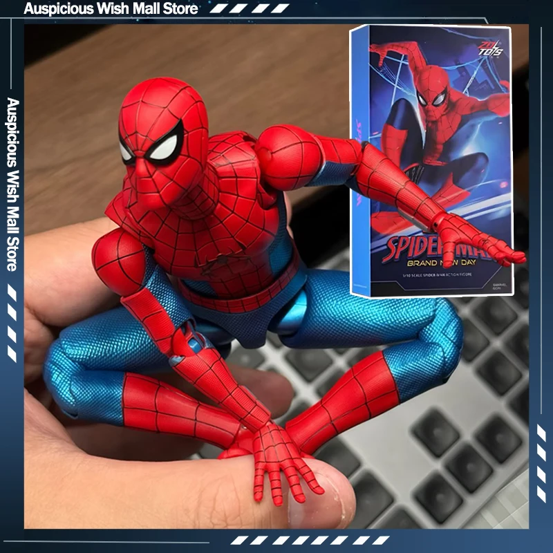 New ZD Toys Spider‑Man: Brand New Day Anime Figures Spiderman Action Figures Collectible Display Model Decor Ornament
