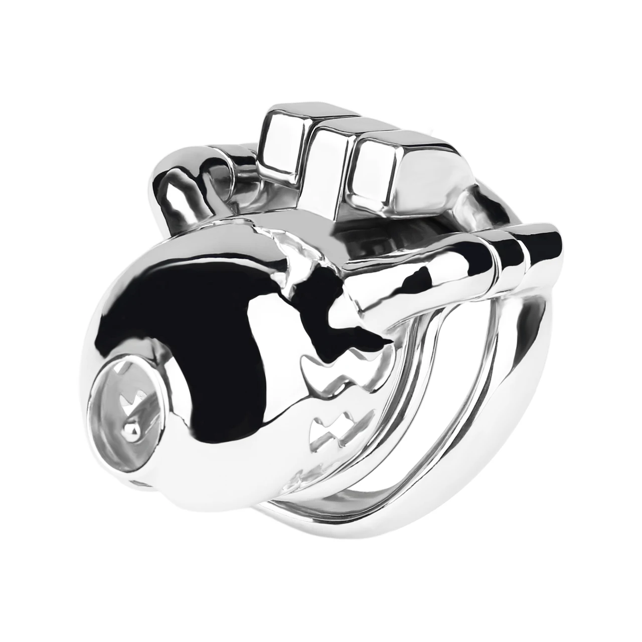 FRRK PA Gabbia di castità permanente con chiusura anti-caduta Anelli per il pene Maschile Anti-Cheat Blocco uretrale erotico Giocattoli adulti del sesso