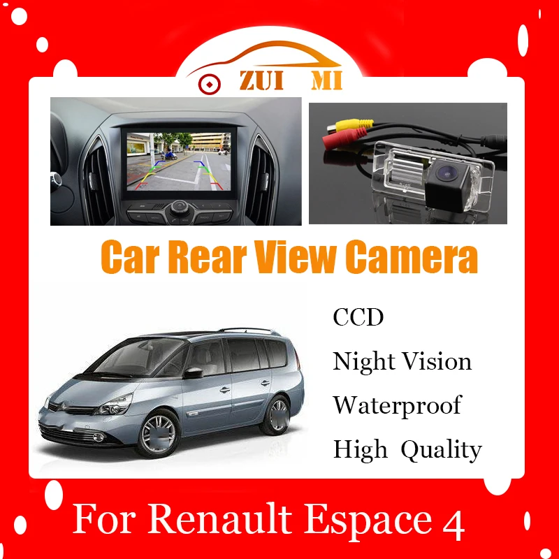 

Car Reverse Rear View Camera For Renault Espace 4 2003~2014 CCD Full HD Night Vision Backup Parking Camera