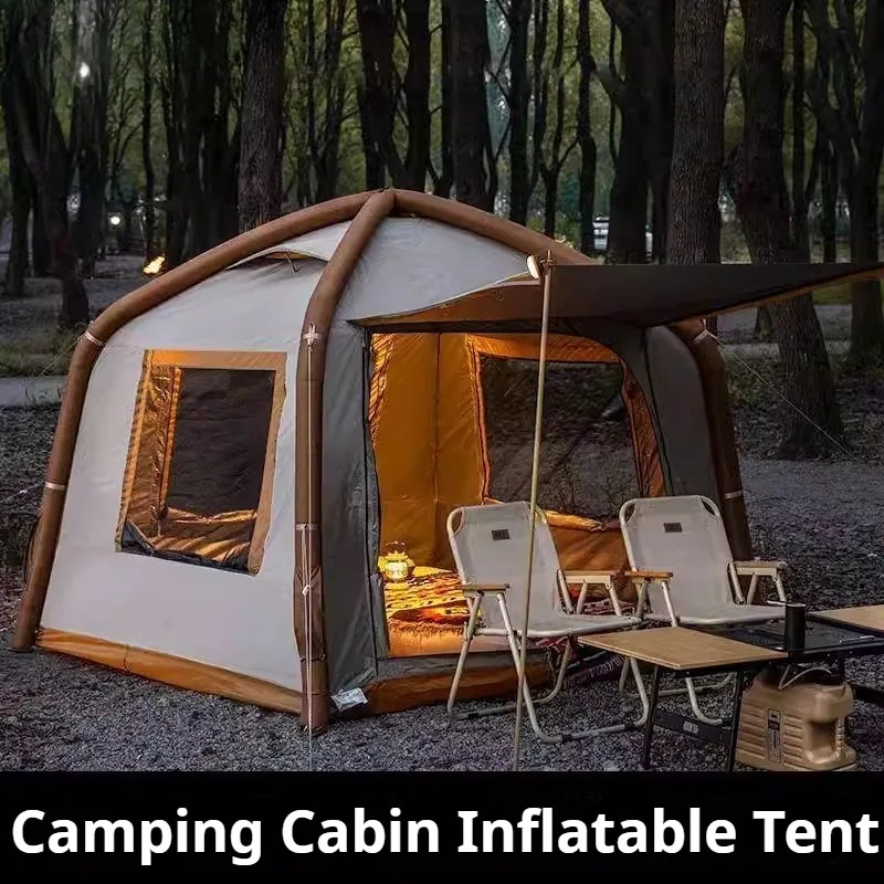 

Travel Inflatable Camping Tent Hiking Multifunction Lightweight Portable Beach Tent Professional Outdoor Camping Equipment
